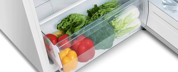 Smad 7.3 Cu. Ft. Counter Depth Top Freezer Refrigerator with big crisper box