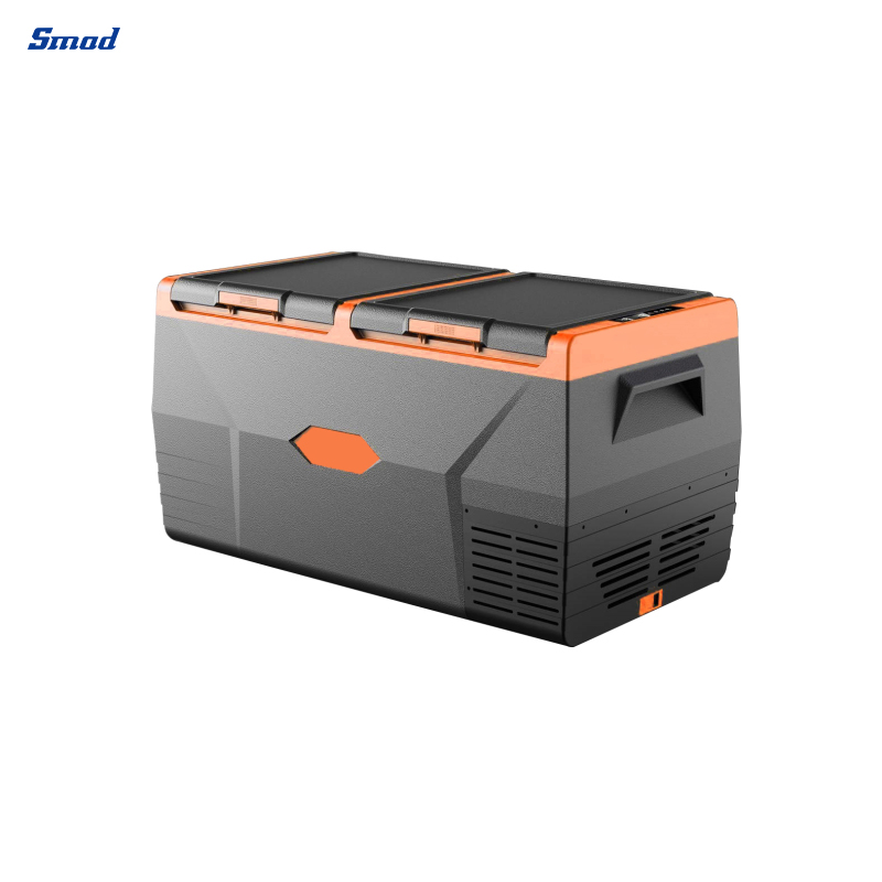
Smad 1.8 Cu. Ft. DC 12/24V Portable Car Refrigerator with Integrated battery protection system