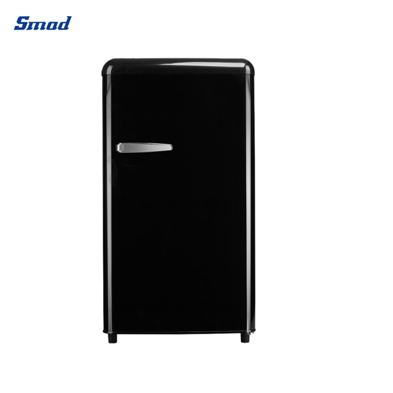 
Smad 95L/125L White Retro Under Counter Fridge Freezer with LED light for option