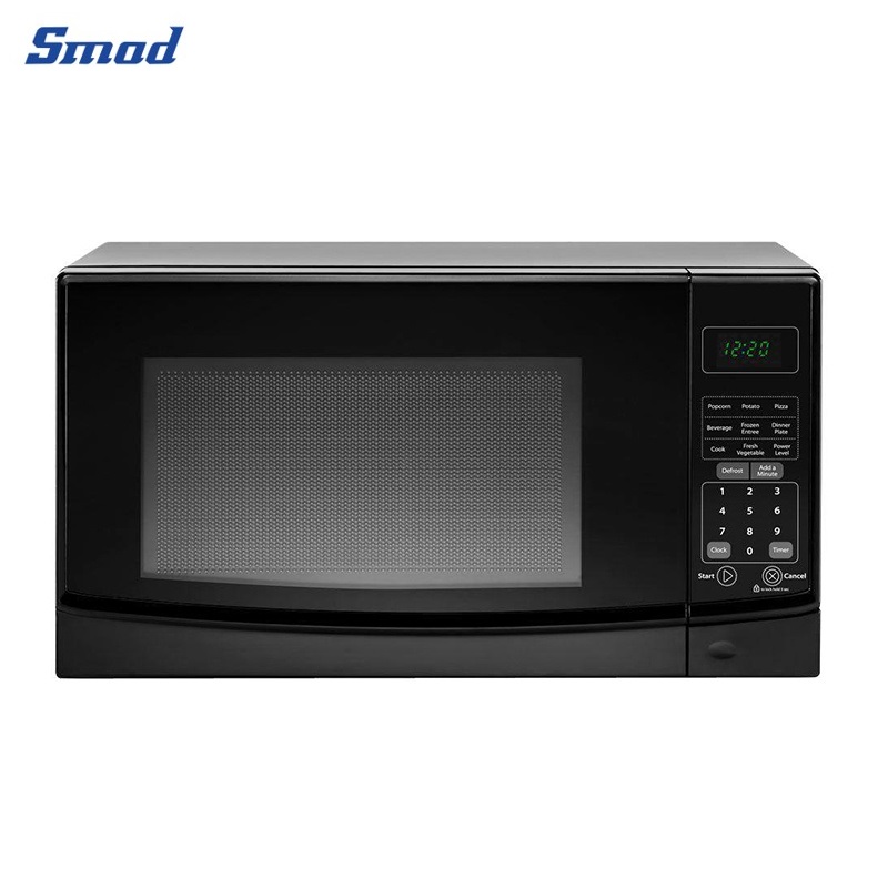 Smad 0.7 Cu. Ft. 700W Digital Control Countertop Microwave Oven with Removable glass turntable