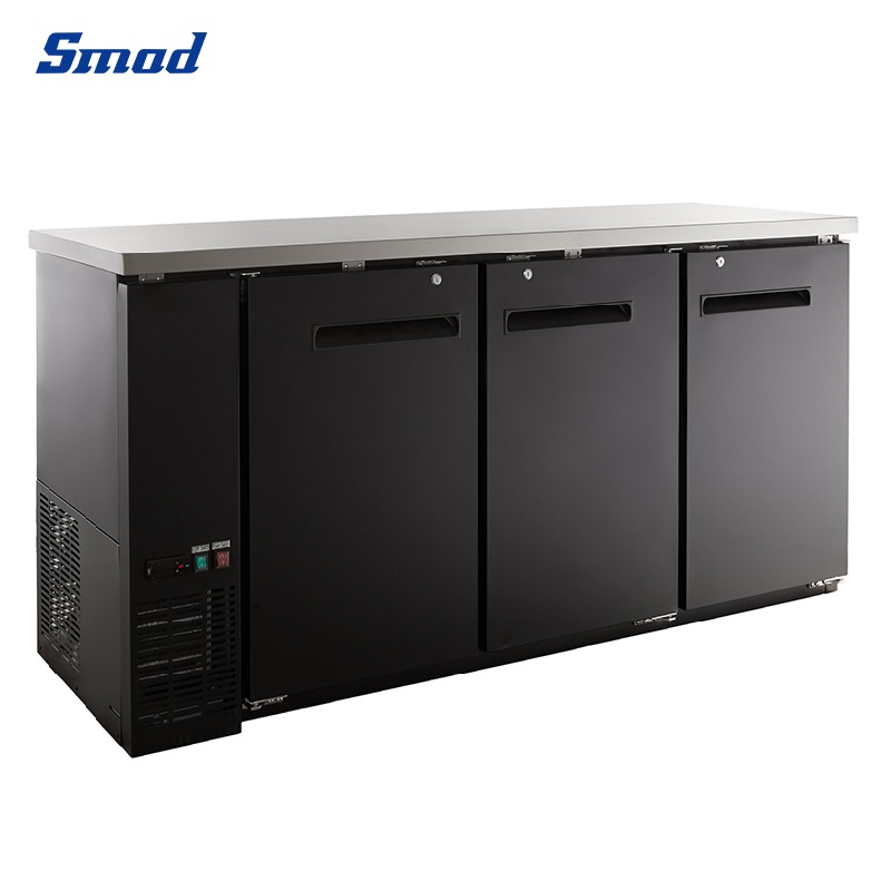 Smad 19.6 Cu. Ft. 3 Door Commercial Beer Dispenser with Embraco compressor