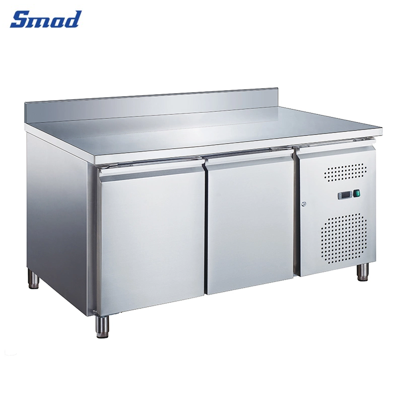 Smad 417L Commercial  Solid Door Undercounter Refrigerator with automatic defrosting