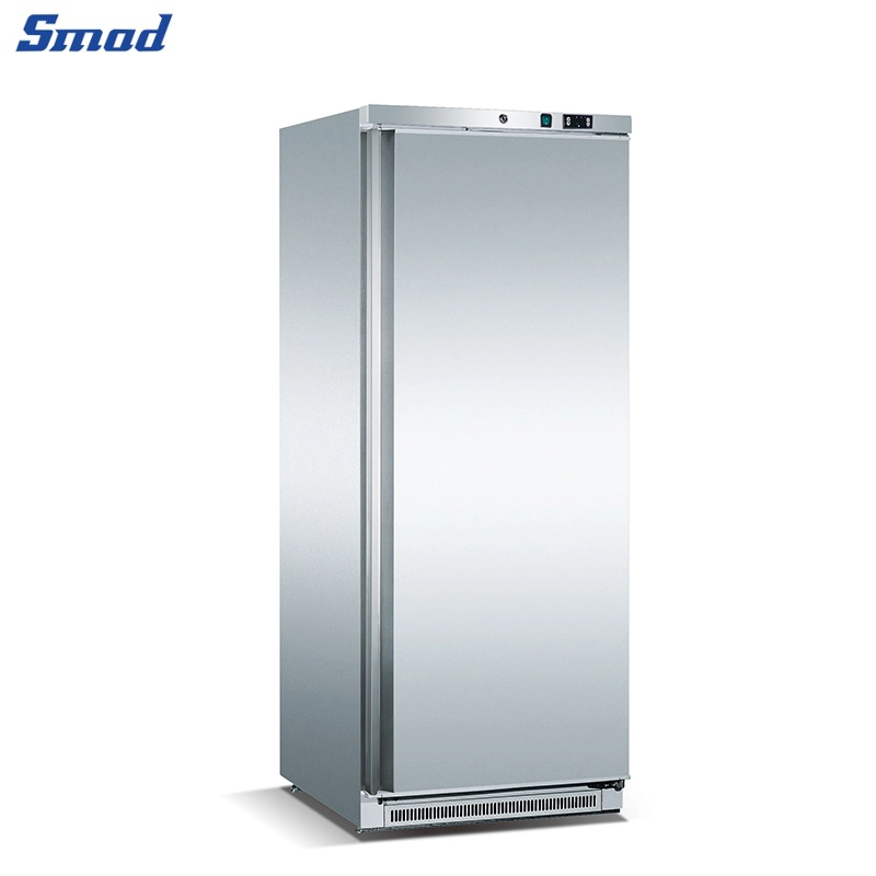 
Smad 161L Single Door Stainless Steel Mini Fridge with Electronic control system