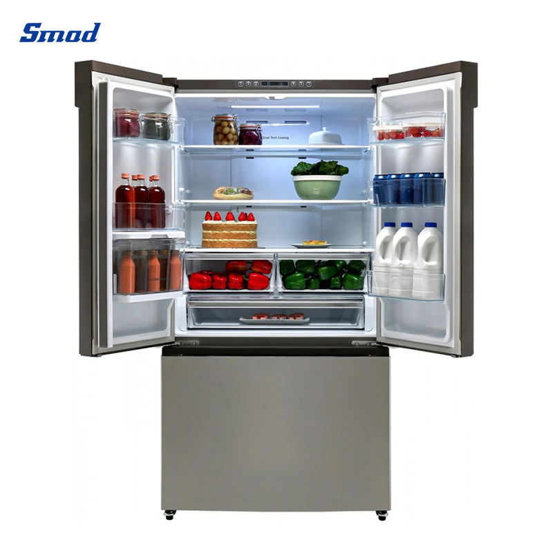 
Smad 3 Door French Door Refrigerator with Big crisper