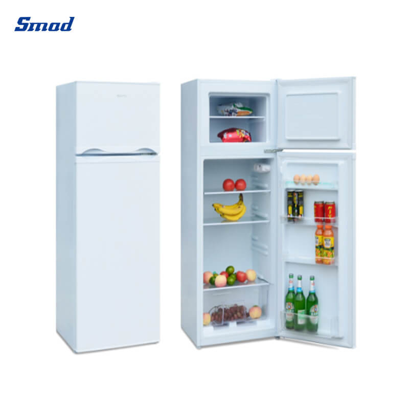 
Smad 225L Top Freezer Double Door Fridge Freezer with Super fast cooling speed