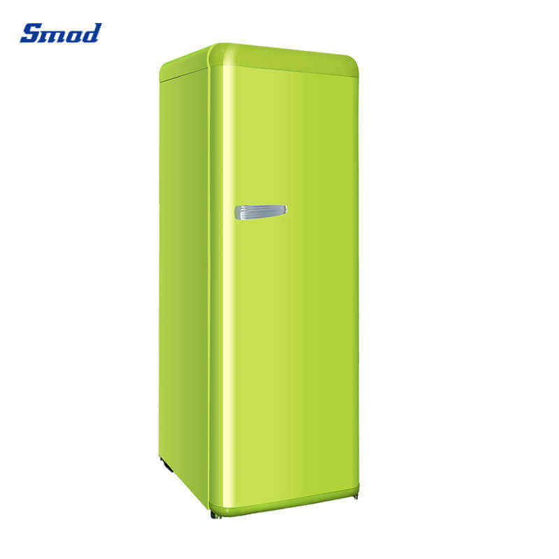 
Smad 248L Red Single Door Retro Style Fridge Freezer with Door balcony