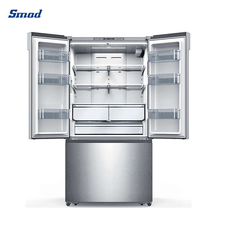 
Smad 26.6 Cu. Ft. French Door Bottom Freezer Refrigerator with Filtered Ice maker