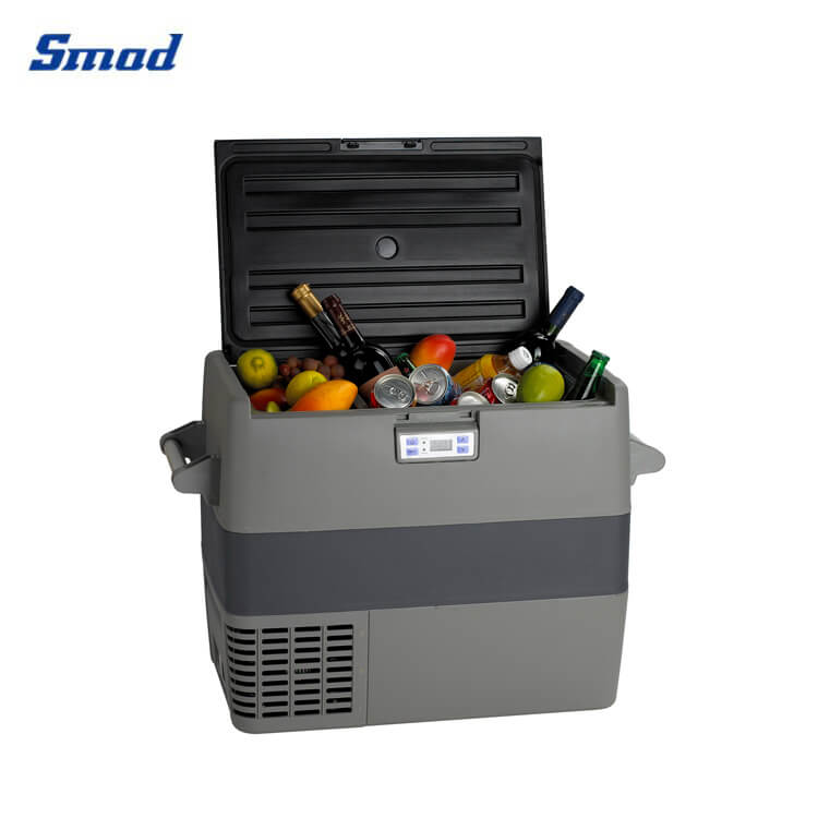 
Smad 1.8 Cu. Ft. AC / DC 2 in 1 Portable Car Fridge Freezer with electronic temperature control
