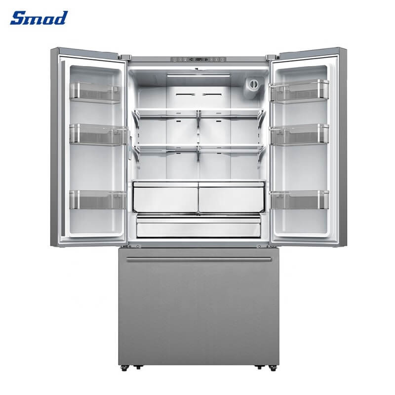 
Smad 20.9/26.6 Cu. Ft. Frost Free French Door Refrigerator with Water dispenser