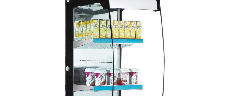 Smad Beverage Display Cooler with LED Lighting 