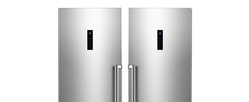 
Smad Frost Free Upright Convertible Refrigerator Freezer with Side by side combination design