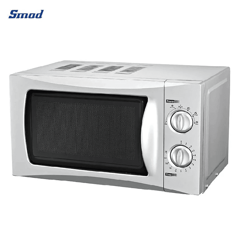 
Smad 20L Mechanical Control Countertop Microwave Oven with Normal glass