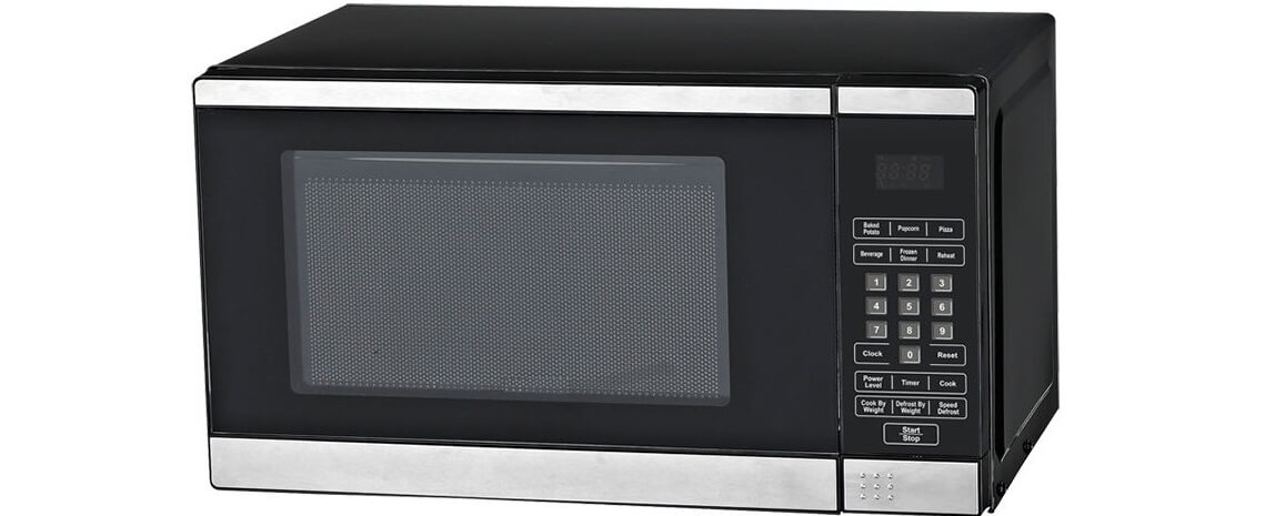 Smad 0.7 Cu. Ft. Small Countertop Microwave Oven with LED display