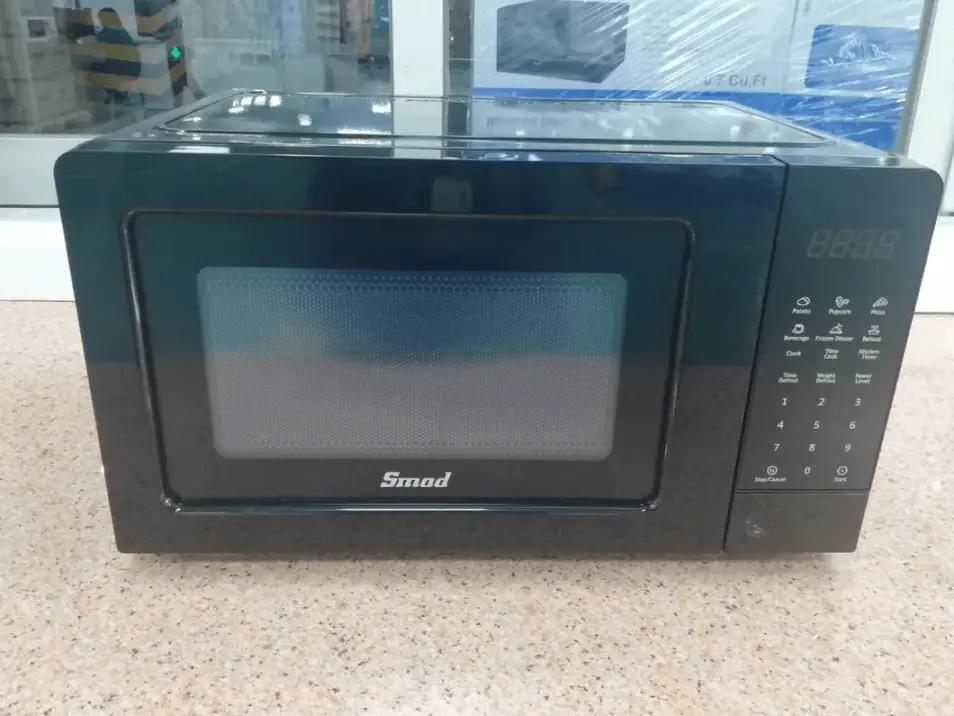 Smad 20L Black / White Microwave Oven with Grill