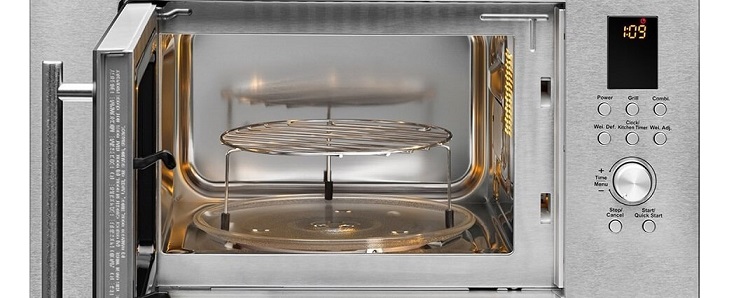 
Smad 20L Stainless Steel Trim Kit Microwave with Stainless steel cavity
