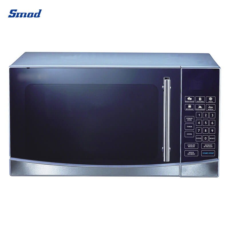 
Smad 0.7/0.9 Cu. Ft. Stainless Steel Countertop Microwave with 6 Auto-Cook Programs