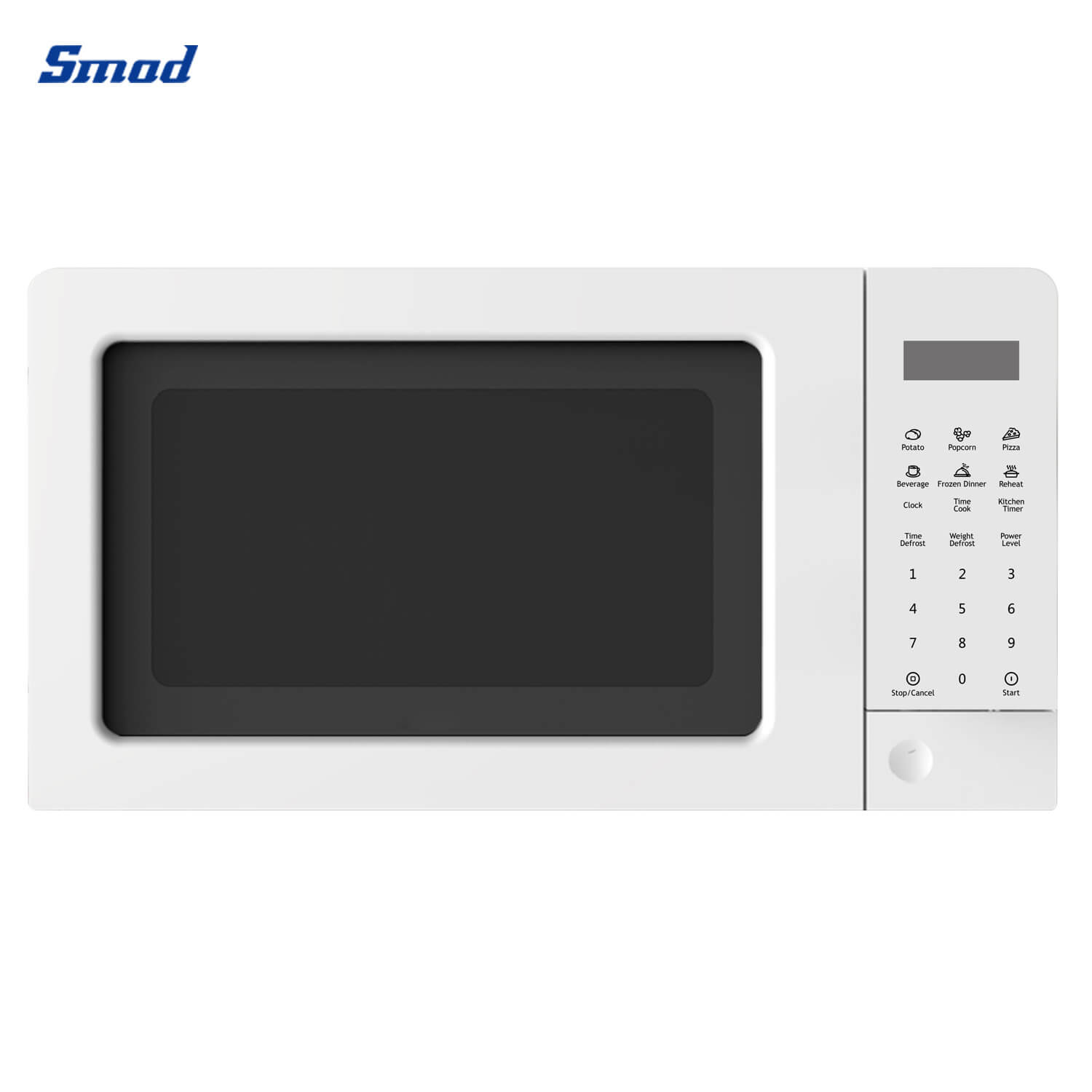 
Smad 20L Black / White Microwave Oven with LED Display