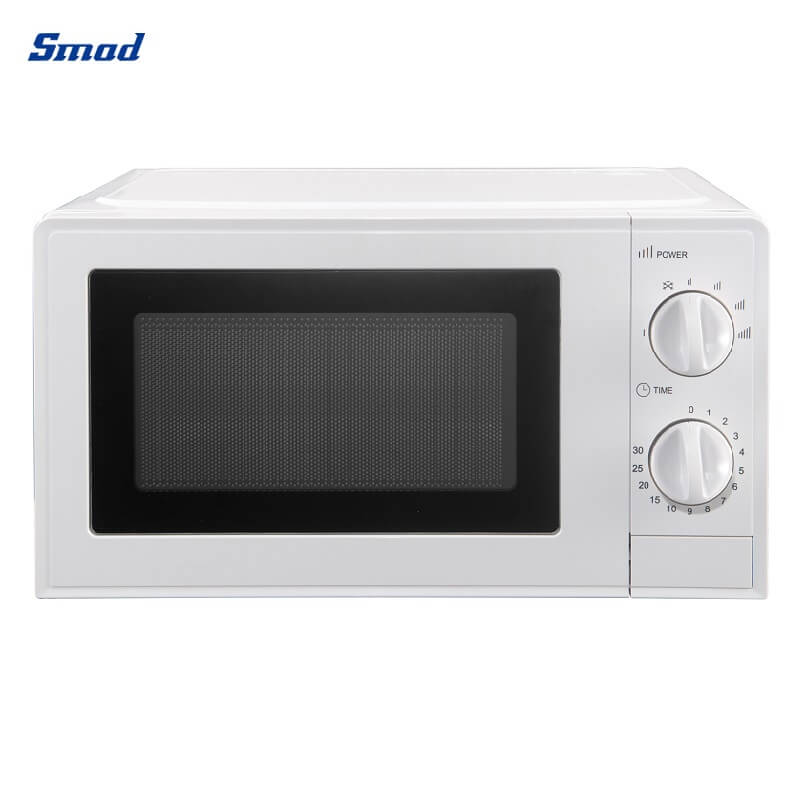 
Smad 20L Small Black / White Microwave with Cooking end signal