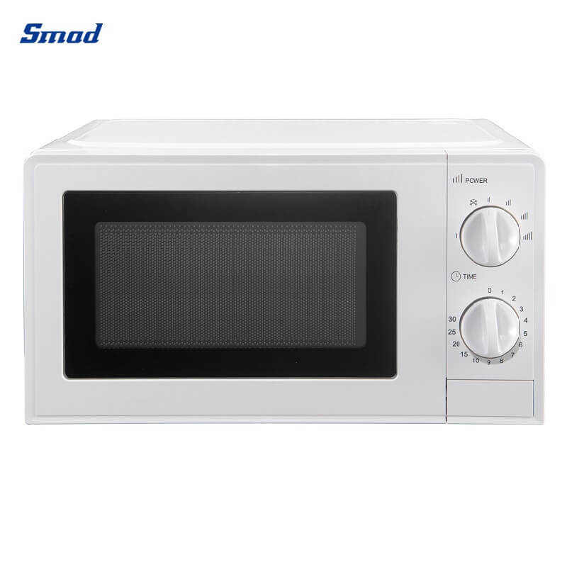 
Smad 20L Small Black / White Microwave with Cooking end signal