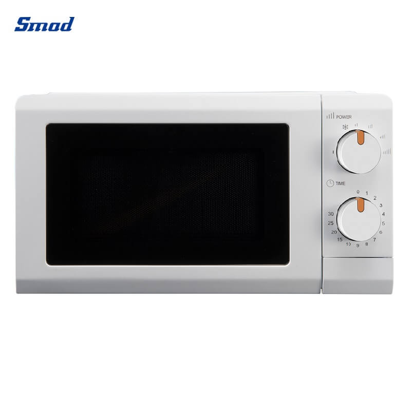 
Smad Black / White Mini Microwave with Turnable