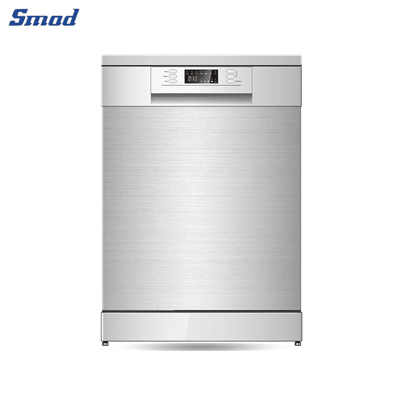 
Smad White Freestanding Dishwasher with with 6 Washing Programs