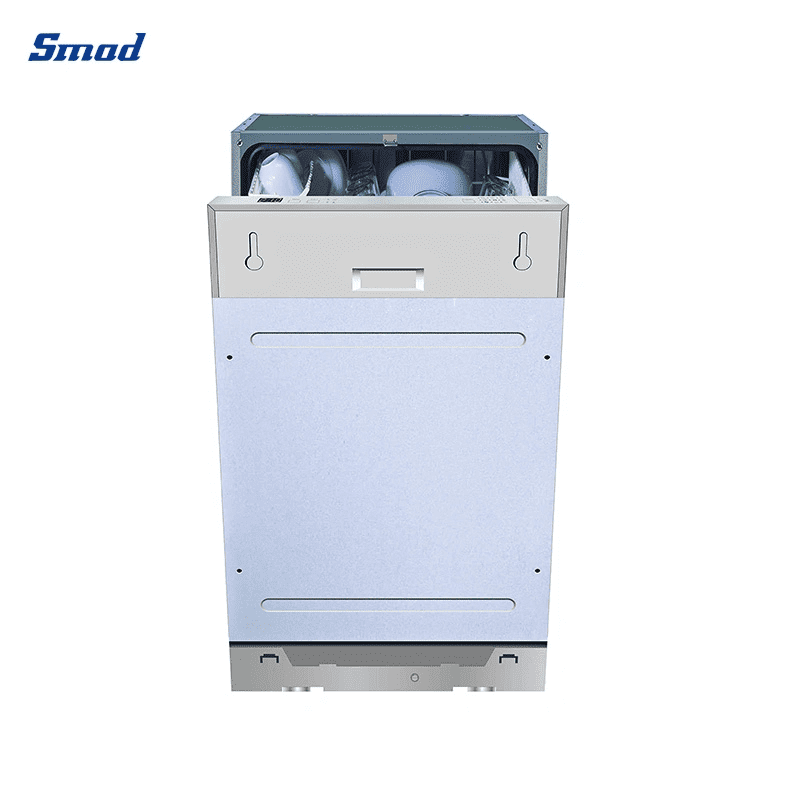 Smad 45cm Slimline Integrated Dishwasher with 6 washing programs