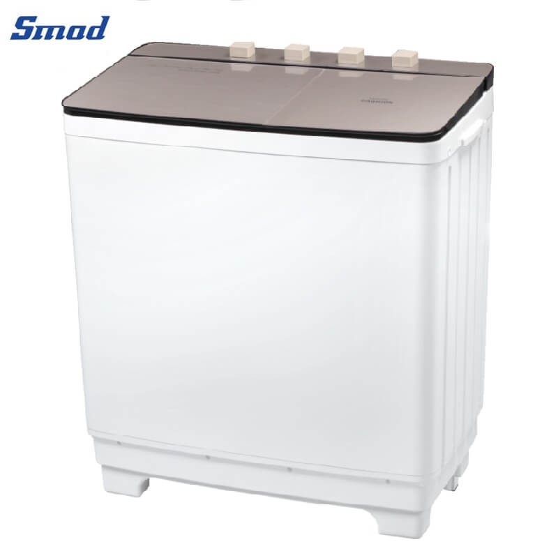 
Smad 18Kg Top Loader Washing Machine with Toughened Glass Lids