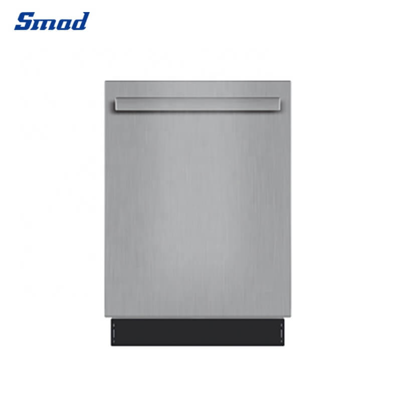 
Smad 24 Inch Top Control Fully Built-In Dish Washer with Ultra-quiet Sound Level