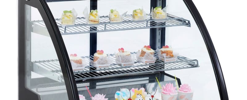 
Smad Cake Display Fridge with 2 Layer shelves & Double glass