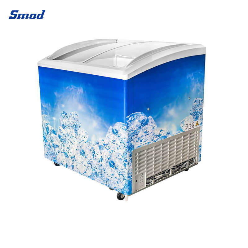 
Smad Gelato Display Freezer with heat-reflecting glass