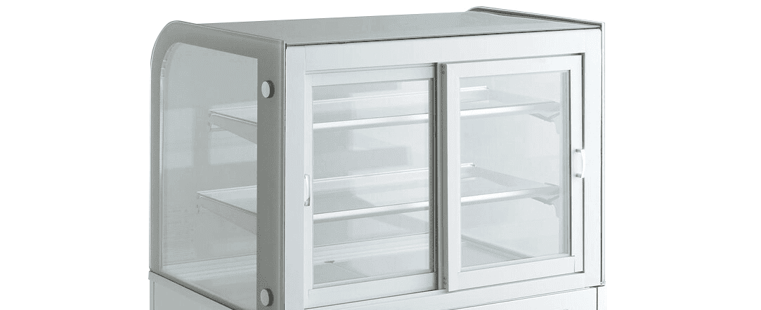 
Smad Countertop Refrigerated Display Case with Siding glass door