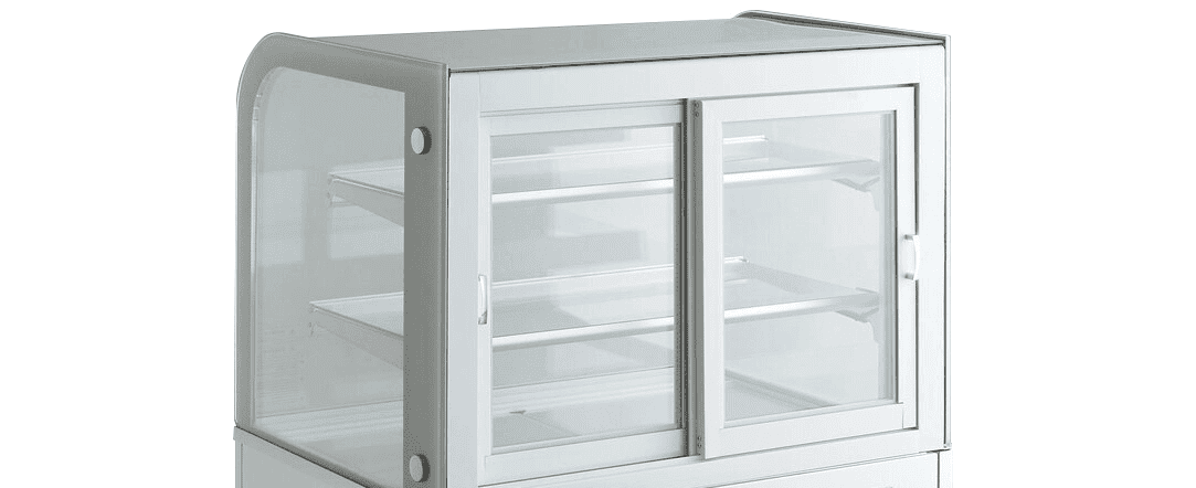 
Smad Countertop Refrigerated Display Case with Siding glass door