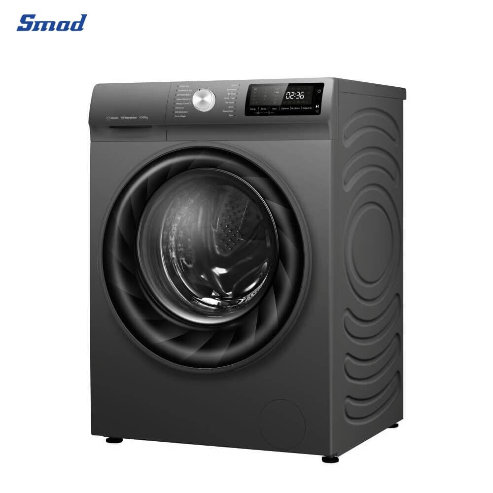 
Smad Black Freestanding Washer and Dryer with Inverter Motor