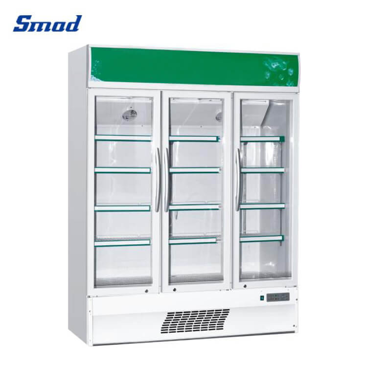 
Smad Commercial Beverage Cooler Fridge with outside condenser