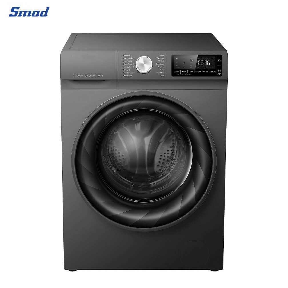 Smad 12Kg Freestanding Washer and Dryer 2 in 1 with Touch Button Control