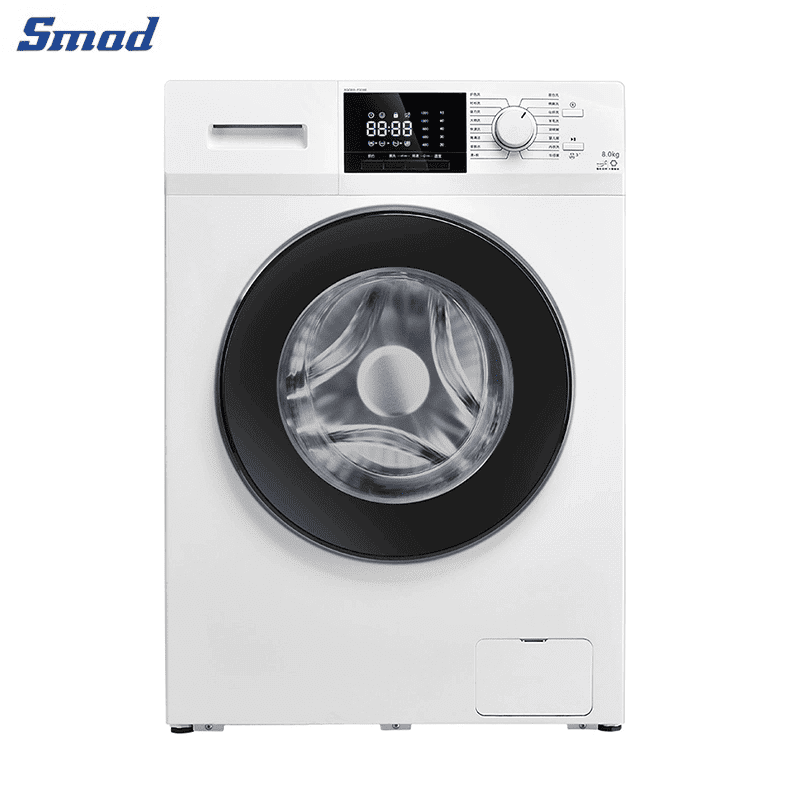Smad 7.5/8.5 KgFully Automatic Front Load Washing Machine with Big LED Display