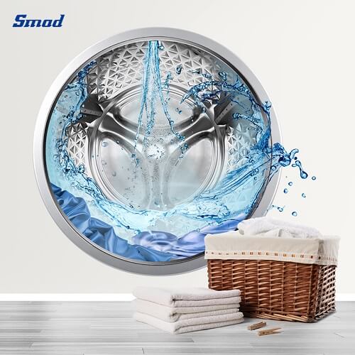 
Smad 6~8Kg Front Load Steam Washing Machine with Snowflakes Drum