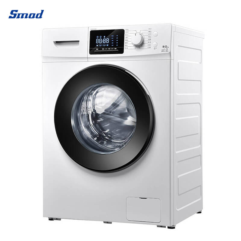 
Smad A+++ Stainless Steel Front Load Washing Machine with Heat Sterilization