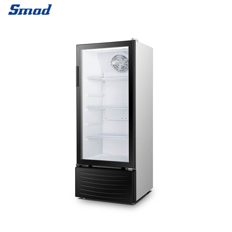 
Smad Glass Door Drinks Fridge with Door lock plate