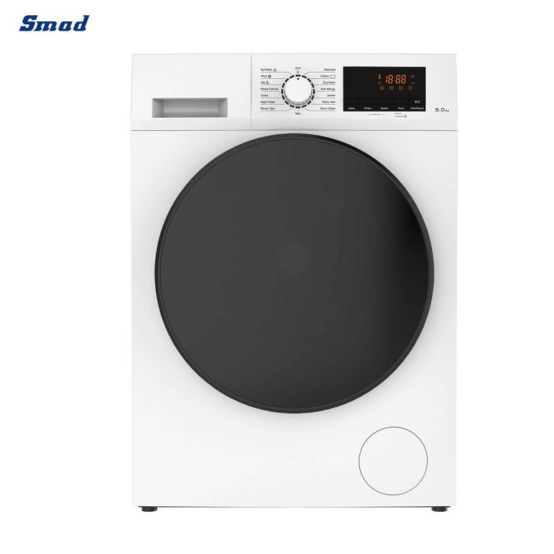Smad 6/7/8Kg Freestanding Front Load Washing Machine with 8 Programs