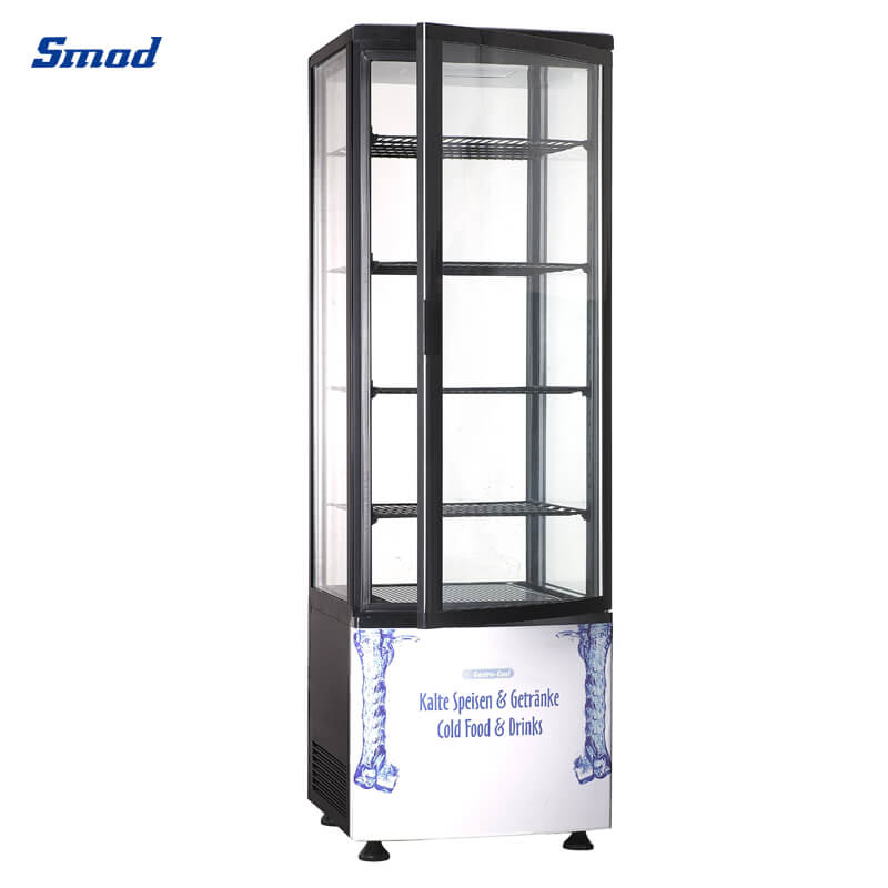 
Smad Commercial Glass Door Display Fridge with Curved glass door