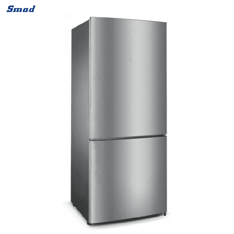 
Smad 17.1 Cu. Ft. 33” Counter-Depth Bottom Freezer Refrigerator with Reversible door