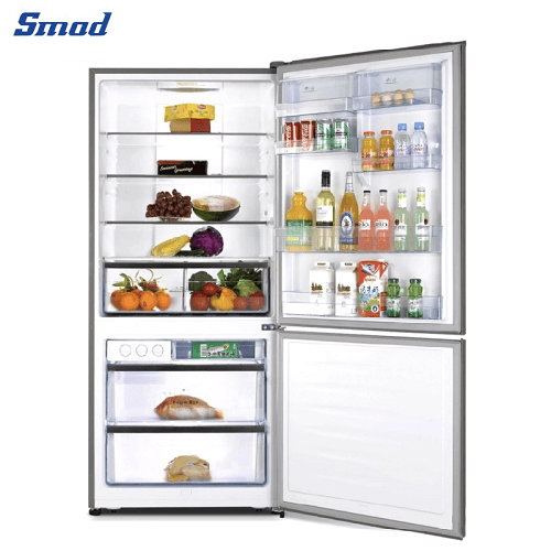 
Smad 17.1 Cu. Ft. 33” Counter-Depth Bottom Freezer Refrigerator with Frost-free design
