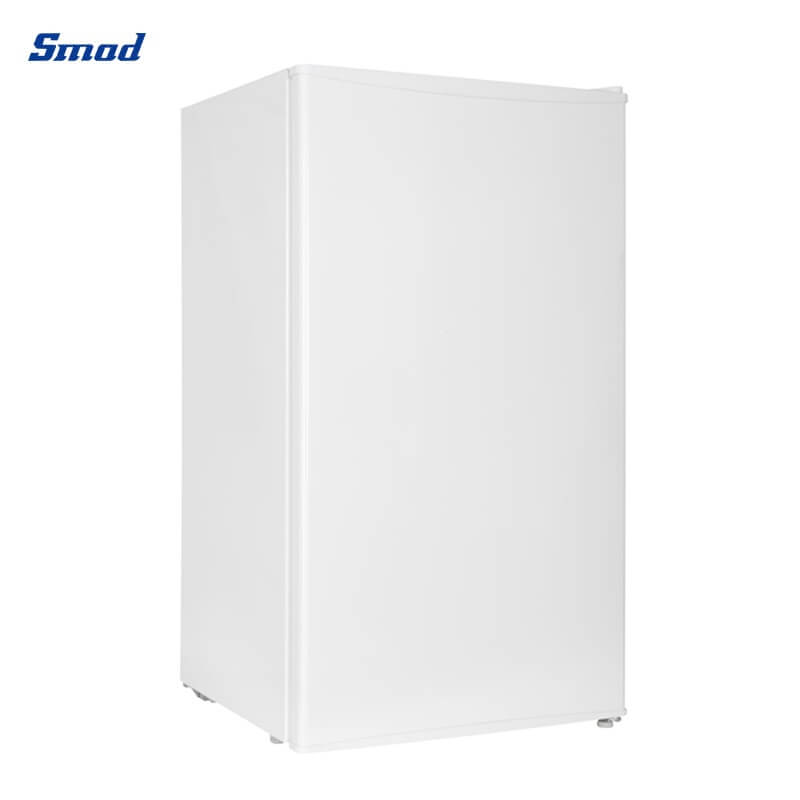 
Smad 4.4/3.3 Cu. Ft. Single Door Stainless Steel Mini Fridge with Separate freezer compartment