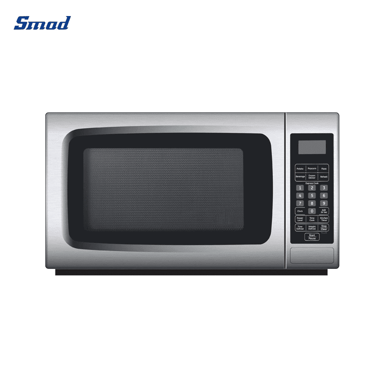 
Smad 1.4 Cu. Ft. Stainless Steel Countertop Microwave Oven with End cooking signal