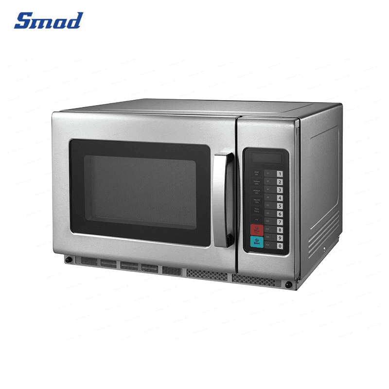 
Smad 1.2 Cu. Ft. 1800 Watt Heavy Duty Commercial Smart Microwave with Interior oven light