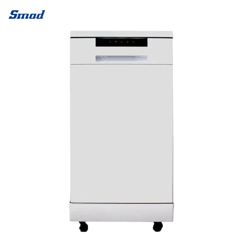 Smad 8 Place Settings Portable Freestanding Dishwasher with Energy star certified