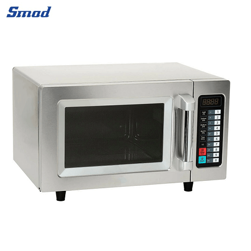 
Smad 0.9 Cu. Ft. Light Duty Commercial Countertop Microwave Oven with LED display