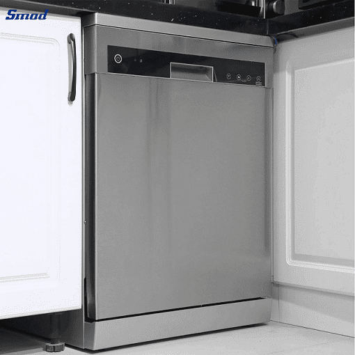 
Smad 24″ Front Control Semi Built-in Dishwasher with LED Display