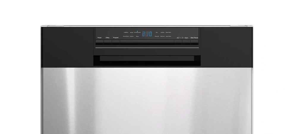 Smad 24″ Front Control Semi Built-in Dishwasher with 6 washing programs